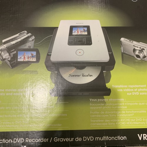 Sony vrd mc5 dvd - sony, vrd-mc5
