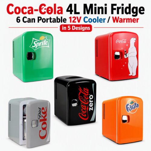 Coca cola mini - fridge, can