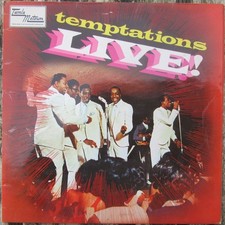 TEMPTATIONS LIVE LP Tamla