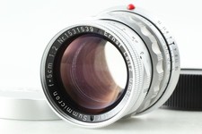 "NEAR MINT" Leica Leitz Summicron M 50mm 5cm f/2 Rigid Chrome V1 Lens From JAPAN