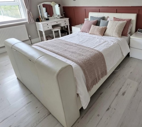 Bed frame with - bed, manual