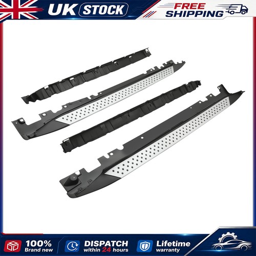 Aluminium side steps - aluminium,
