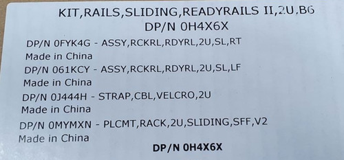 Dell sliding rails - sliding, 2u