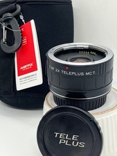 Kenko/Teleplus C-AF MC7 2xTeleconverter 8 Pin Canon EF 8 pin Brand New Bag MINT