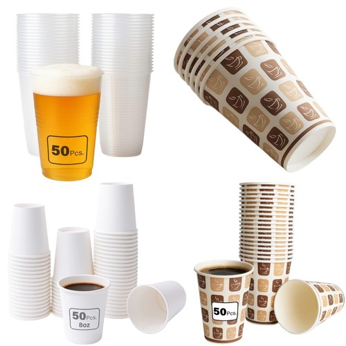 50pc 12oz hot cold paper - hot,