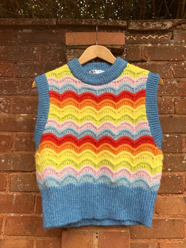 Zara rainbow stripe - rainbow,