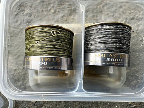 Daiwa emcast plus - 5000, braided