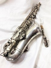 ELKHART IND USA 1920's Alto Saxophone with new pads Vintage Made in U.S.A.