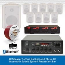 10 Speaker 5 Zone Background