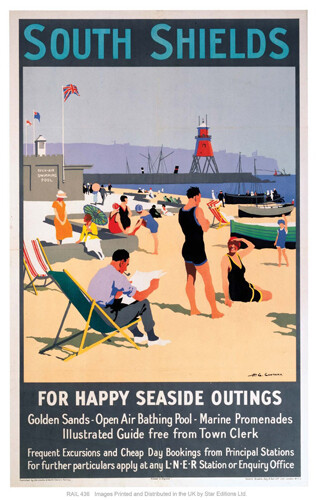 Vintage south shields art - south,