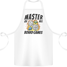 Master of All Board Games Cotton Apron 100% Organic