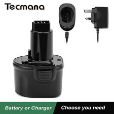 7.2V 5000mAh Ni-MH Battery/Charger For Dewalt DE9057 DE9085 DW9057 DW920K DW925K