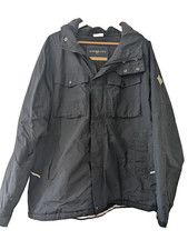 Henri Lloyd Mens Jacket Size XXL Navy Blue With Hood