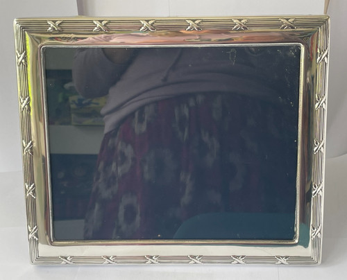 Sterling silver photo frame - photo, by