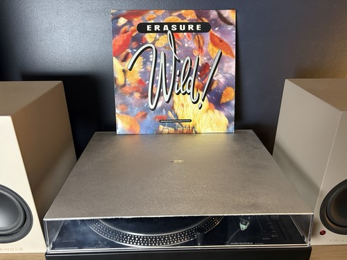 Erasure wild 1989 vinyl lp - erasure,