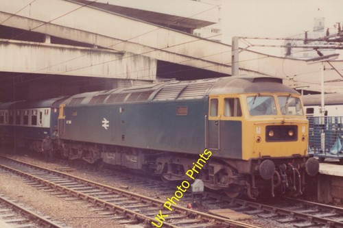 Railway photo 6x4 blue - br,