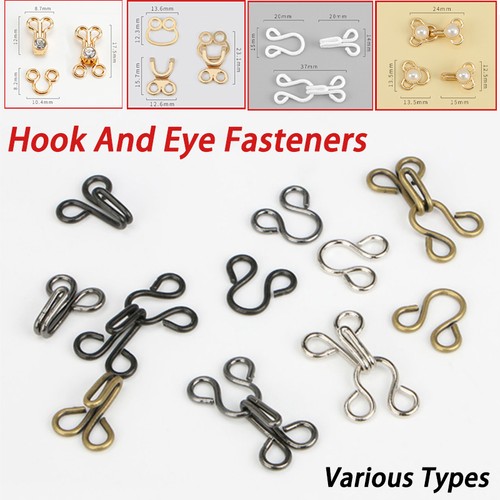 Metal hook and eye - metal,