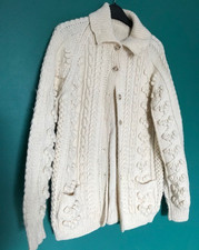 Ladies Aran Hand Knitted Cable