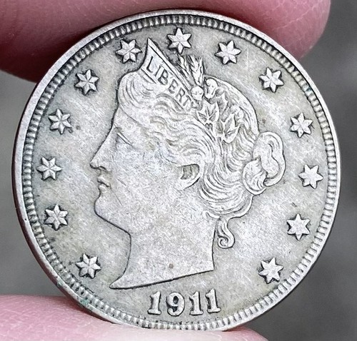 1911 liberty nickel v - nickel, cent