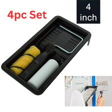 4" Mini Paint Roller Set 4pc