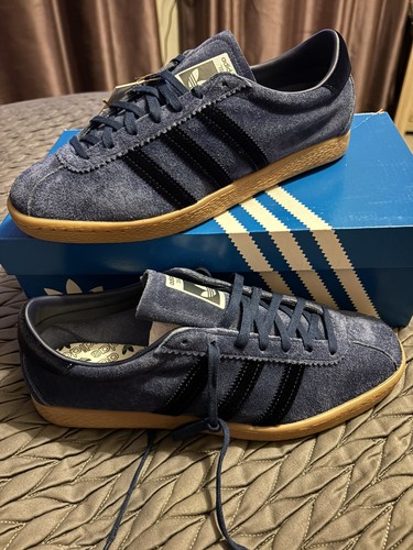 Adidas tobacco dark blue suede - adidas,