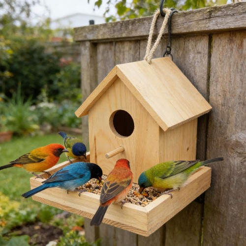 Bird house for outside - bird,