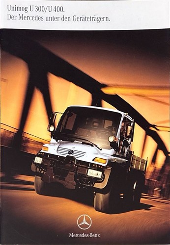Mercedes unimog u300 and u400 - mercedes,
