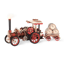 ROKR Steam Traction Engine Mechanical Model Kit