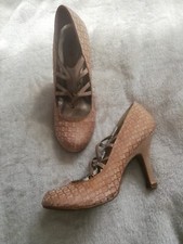 Ruby Shoo Nude Shoes