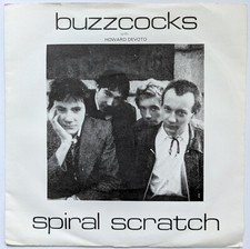 Buzzcocks With Howard Devoto - Spiral Scratch (7", EP, RE, Lyn) (Very Good (VG))