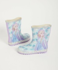 Girls Kids Disney Frozen 2 Elsa Wellies uk 4, 5 infants toddler