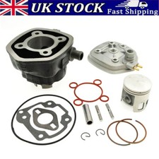 70cc BIG BORE CYLINDER KIT + HEAD FOR YAMAHA AEROX JOG APRILIA SR50 Malaguti MBK