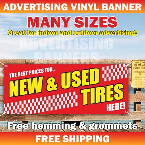 Tires new used advertising - tires,
