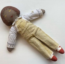 Vintage clothkits Kitty Rag Doll Handmade Homemade Pretty Clothes Dress Up