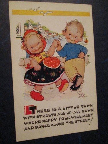 Mabel lucie attwell postcard - attwell,