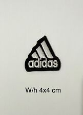 Popular brand Adidas Origina Iron Sew on Embroidered Patch/badge Black/white