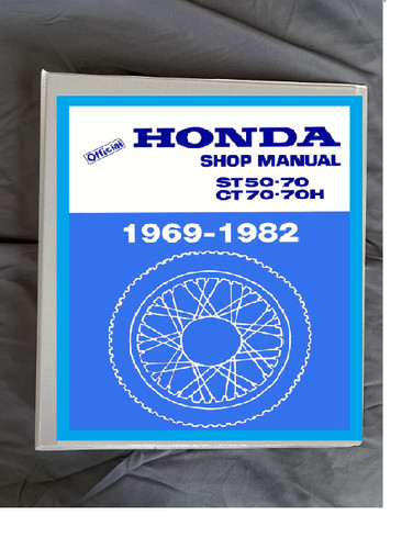 1969 1970 honda - honda, ct70