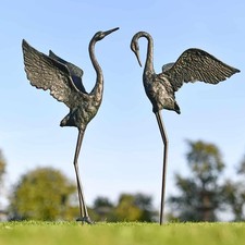 Set of Two Cast Iron "Fighting