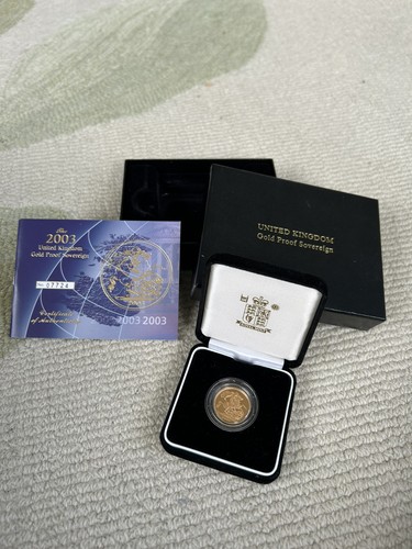 Royal mint 2003 - solid, 22ct