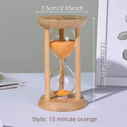 Wooden hourglass sand - wooden, timer