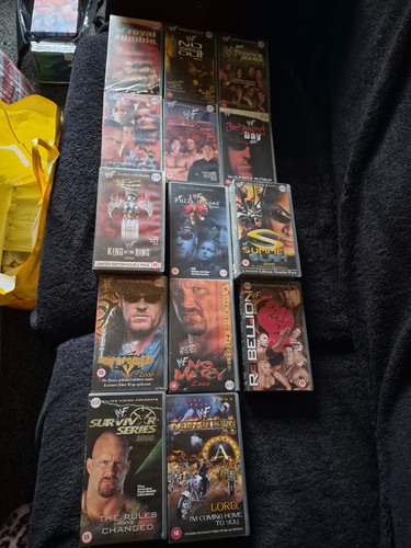 Wwf vhs videos 2000 - videos, jot