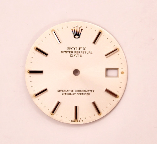 Original rolex date dial - date, 34mm