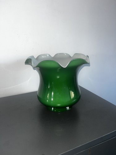 Vintage green cases glass - green, oil
