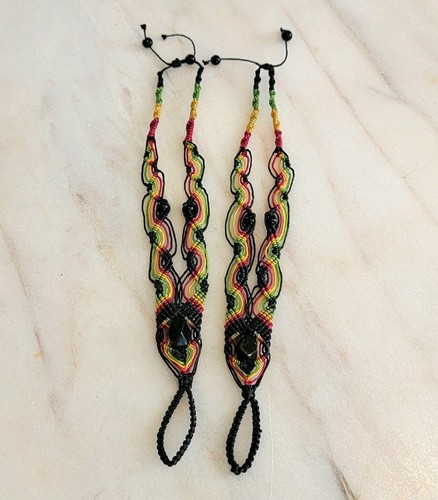 Handmade macramé barefoot - macramé,