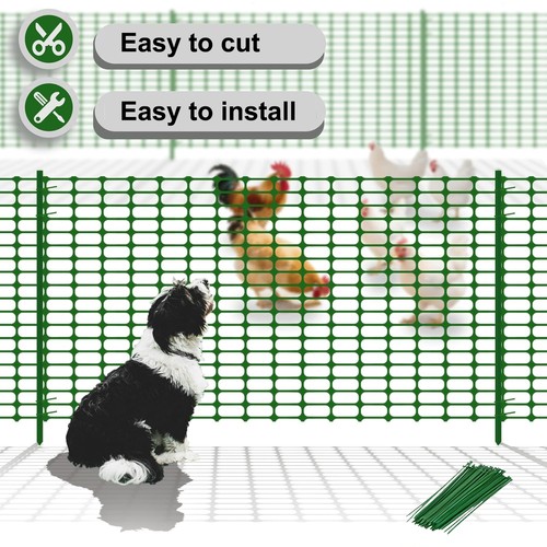 Barrier fencing mesh plastic - fencing,