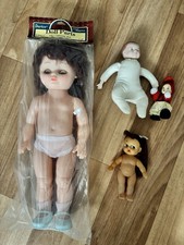 Four vintage dolls - vintage, various