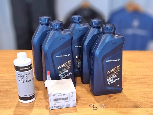 Bmw oil change kit 6000k - kit,