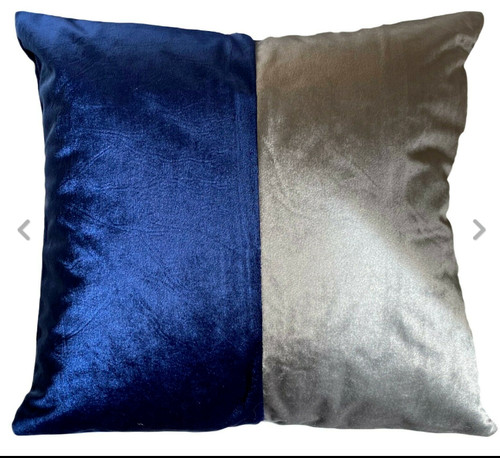 Navy blue cushion cover - blue, or