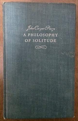 Philosophy solitude 1933 - a,