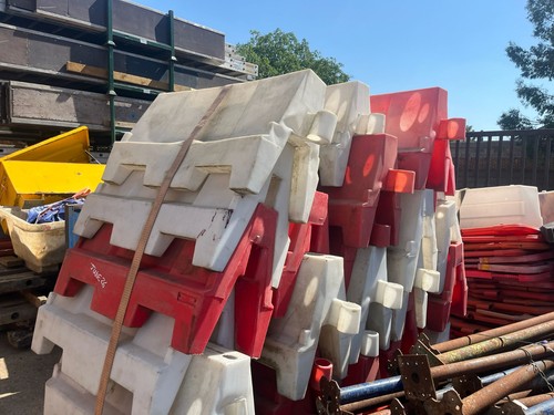 Water filled barriers - barriers, safety